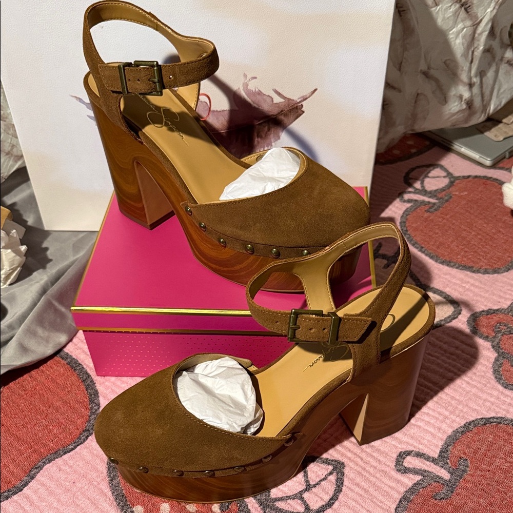 Jessica Simpson Platforms with Studs